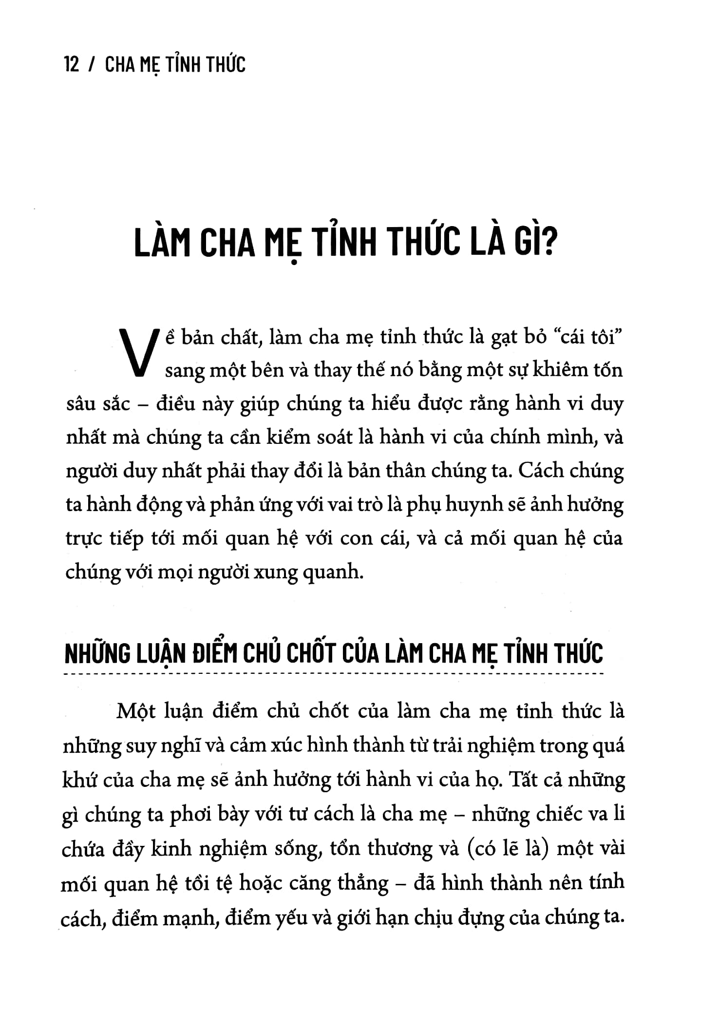 cha mẹ tỉnh thức - các chiến lược để kết nối với con