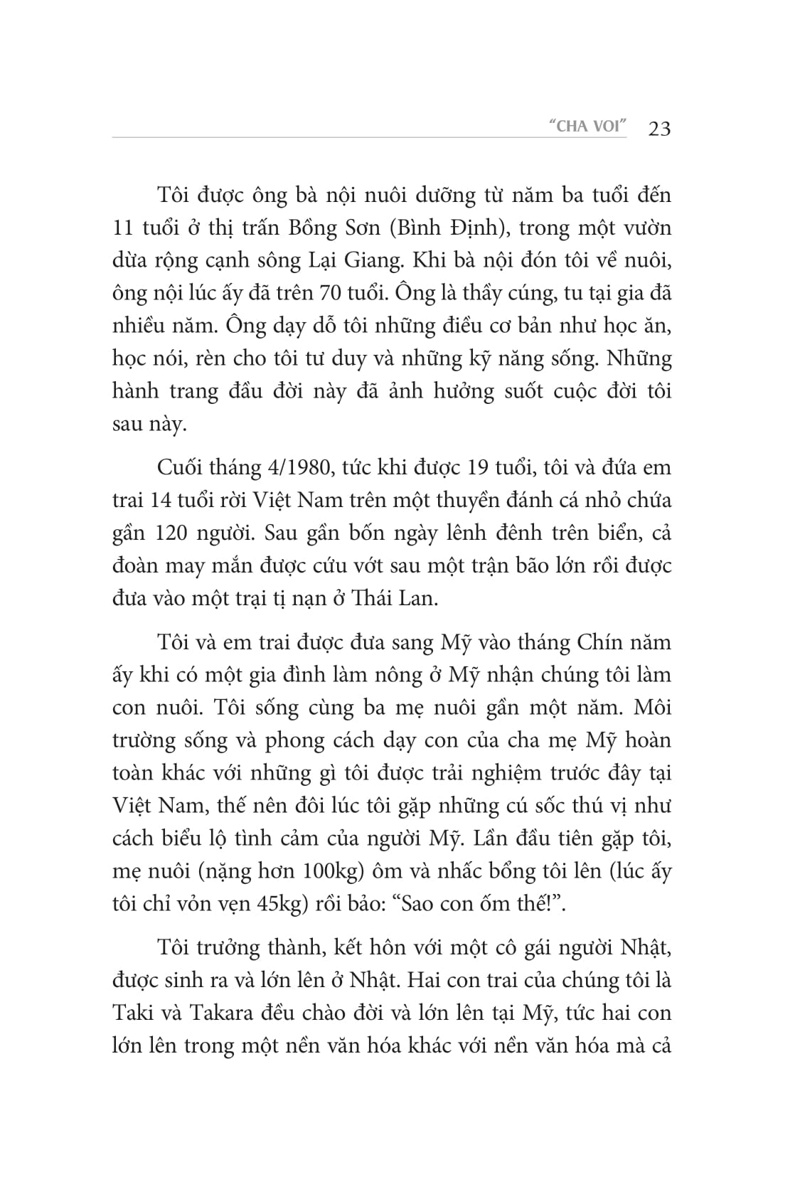 cha voi: dạy con nên người ở thời đại số