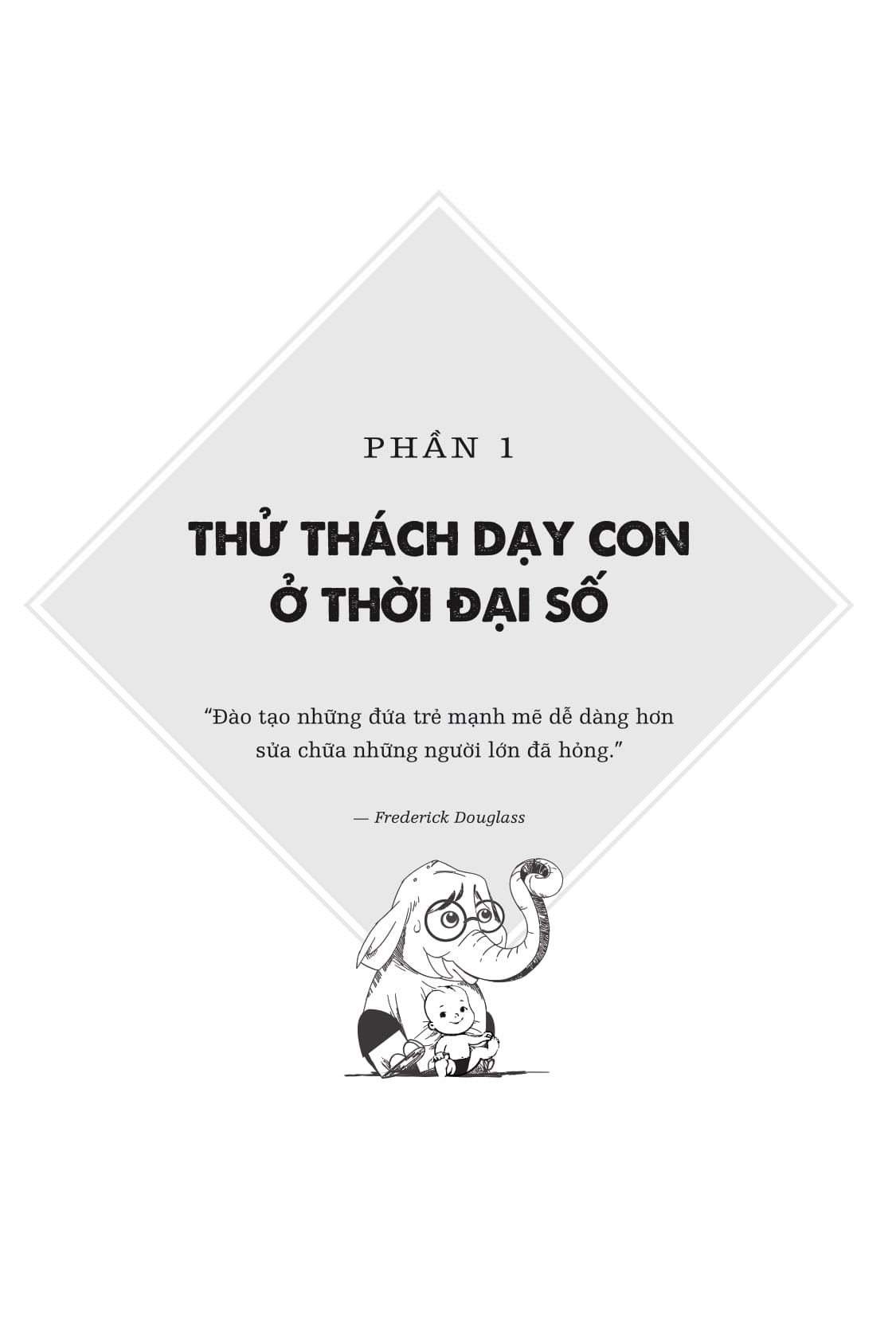 cha voi: dạy con nên người ở thời đại số