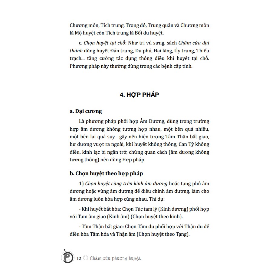 châm cứu phương huyệt