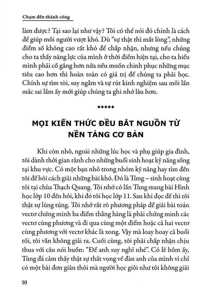 chạm đến thành công