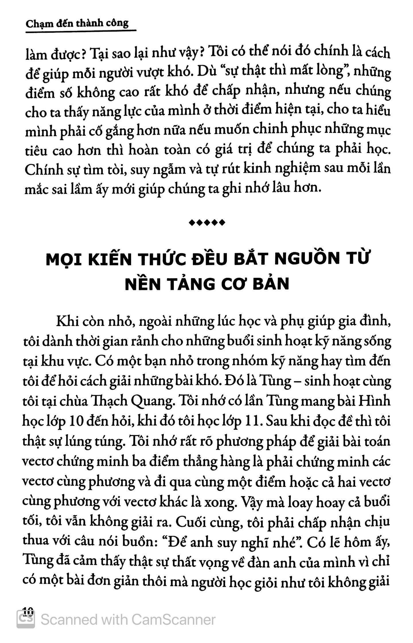 chạm đến thành công - bìa cứng