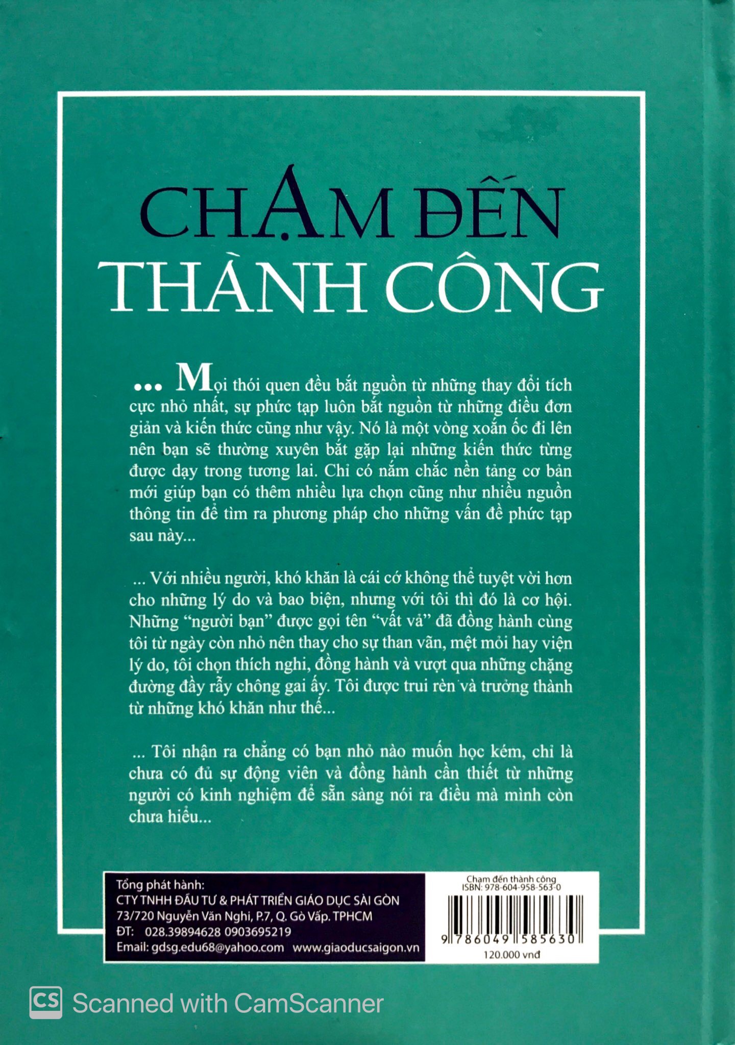 chạm đến thành công - bìa cứng