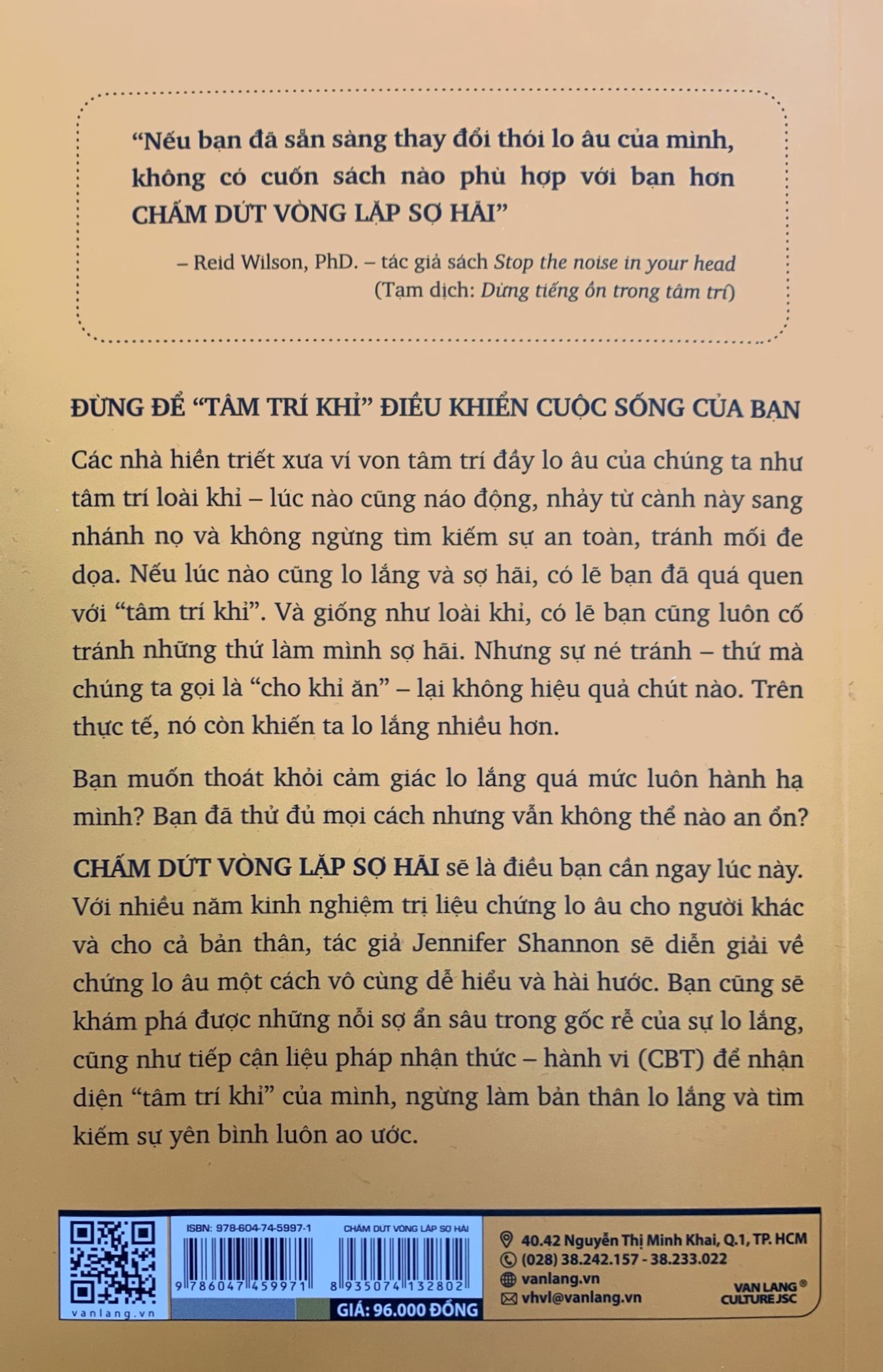 chấm dứt vòng lặp sợ hãi - don't feed the monkey mind