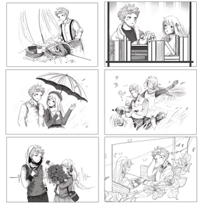 chạm - hành trình cảm xúc của 12 chòm sao - tặng kèm 6 postcard