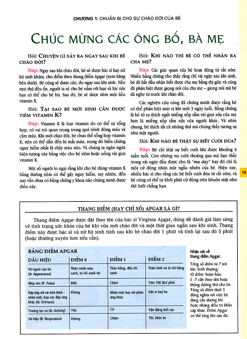 chăm sóc con giải đáp những vấn đề thường gặp
