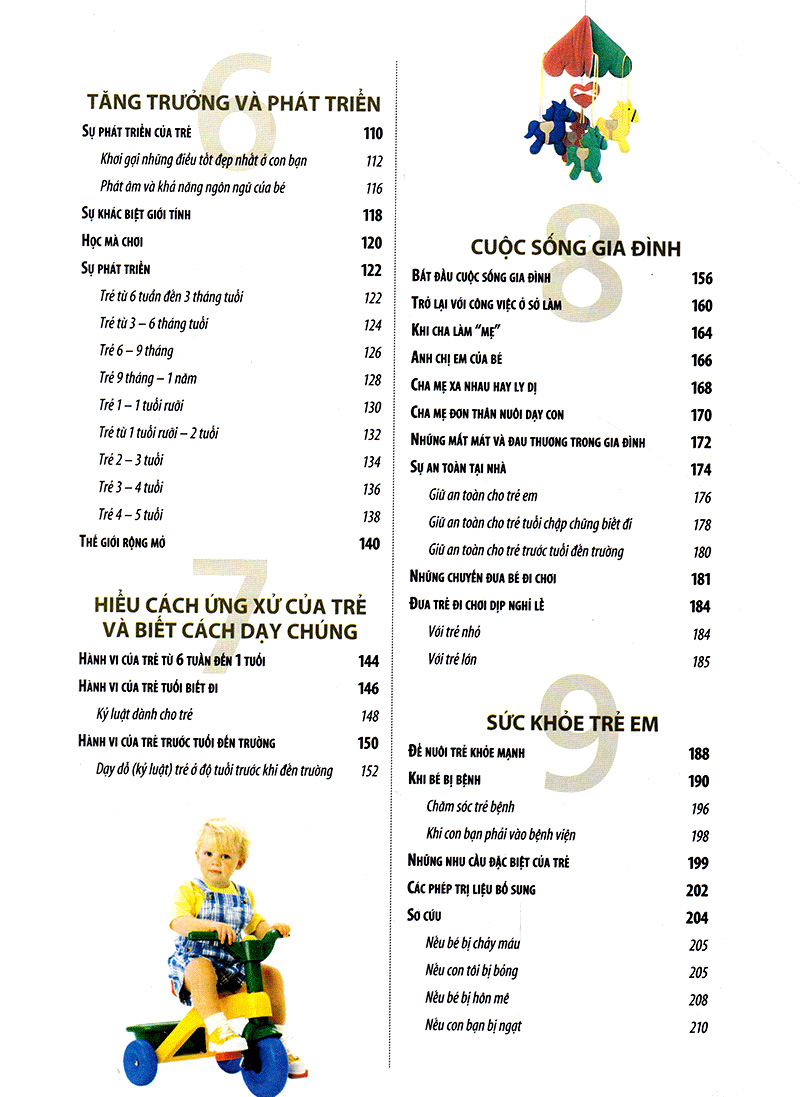 chăm sóc con giải đáp những vấn đề thường gặp