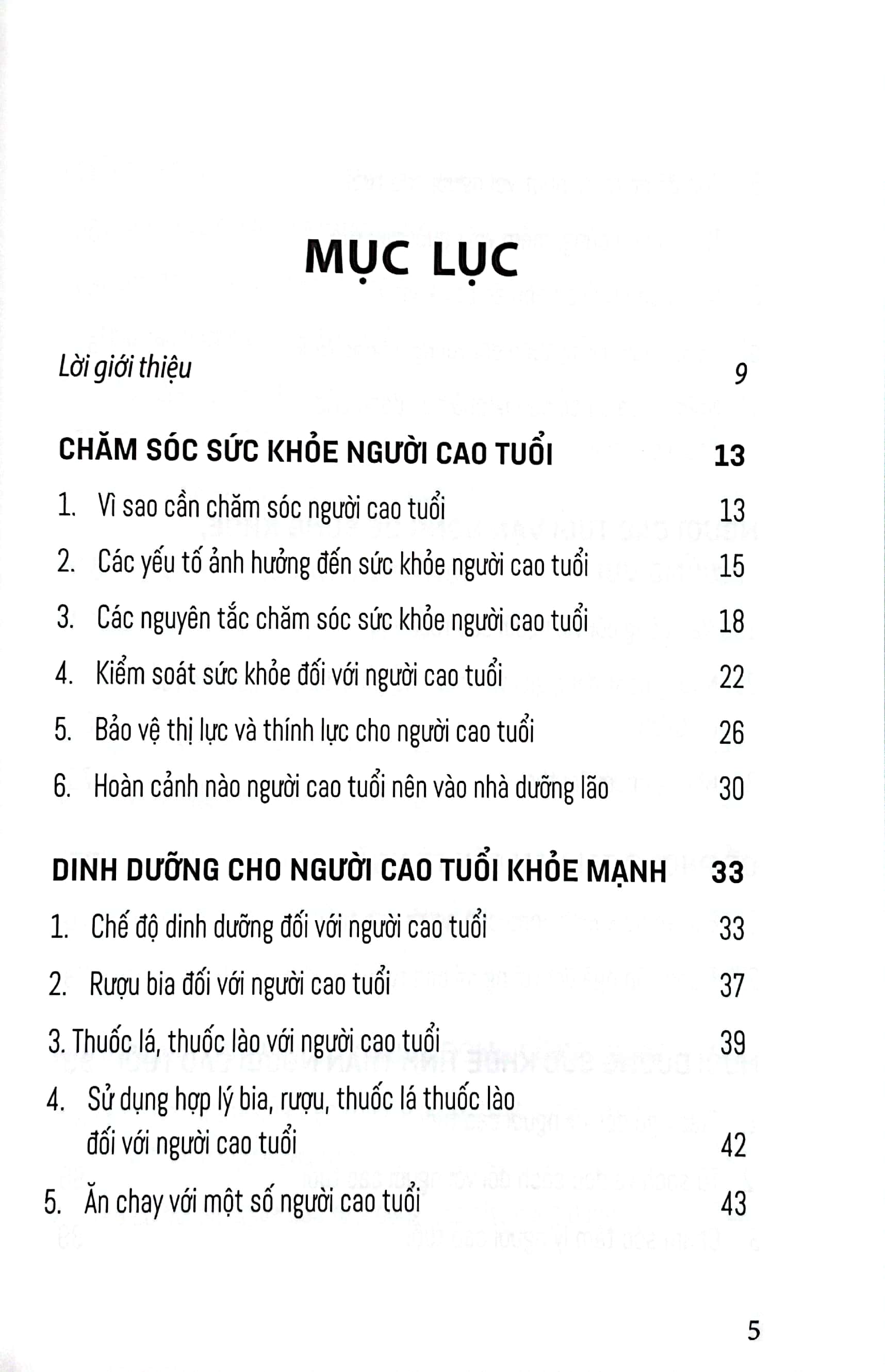 chăm sóc người cao tuổi