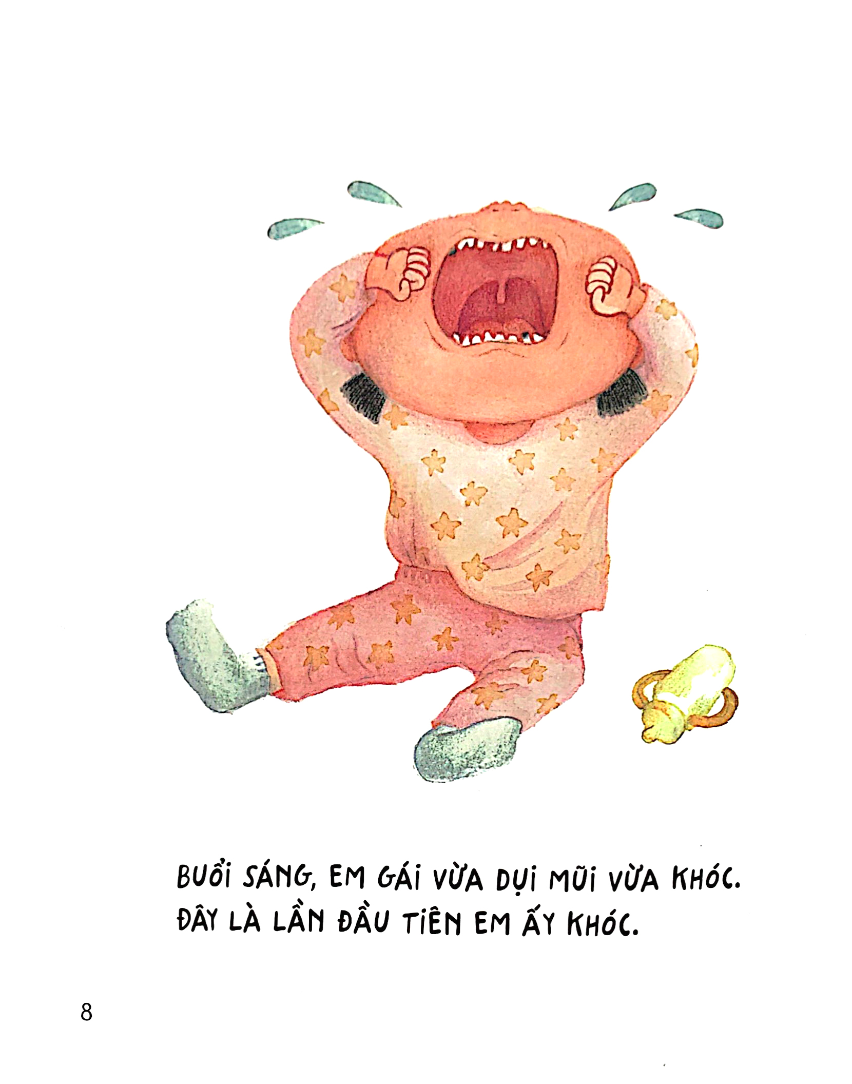 chạm tay vào khoa học - em gái lại khóc rồi!