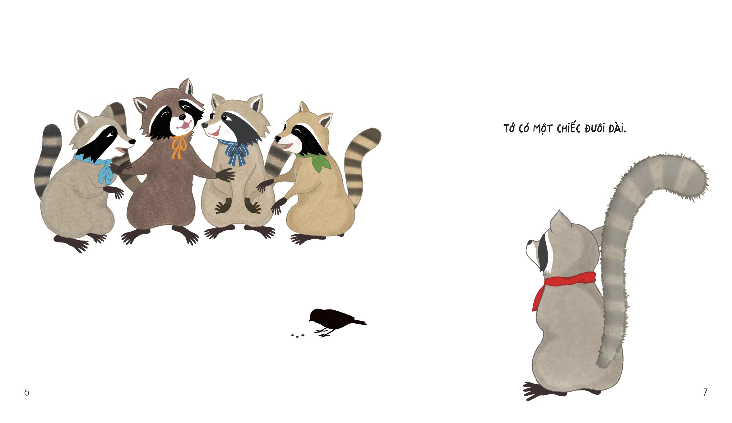 chạm tay vào toán học - chiếc đuôi dài của gấu mèo nhỏ