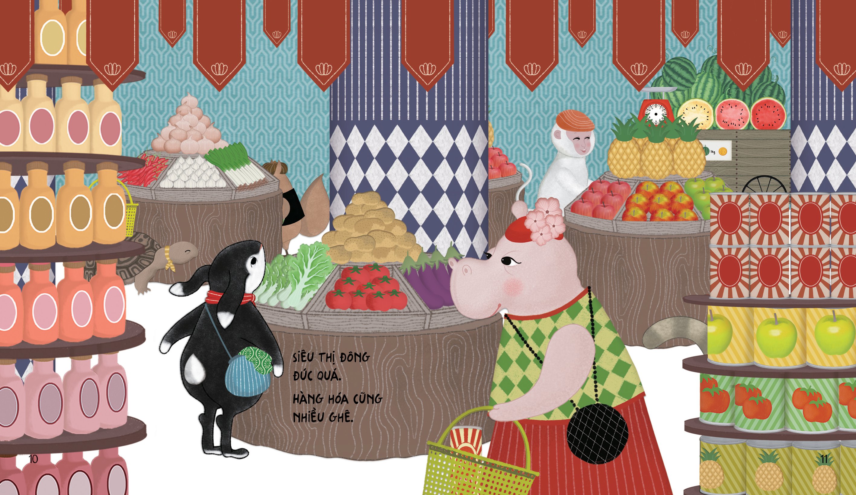 chạm tay vào toán học - một ngày của thỏ con