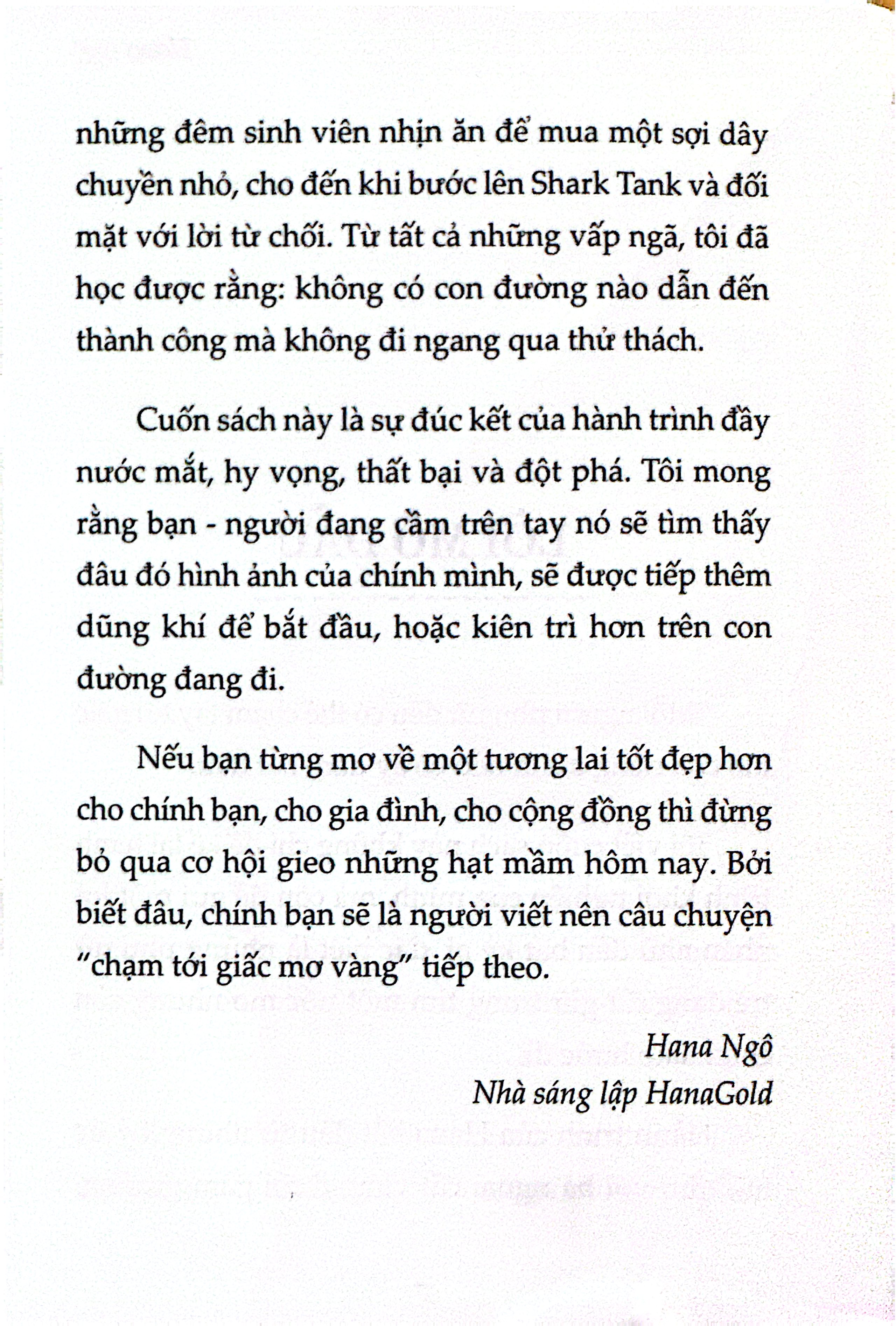 Chạm Tới Giấc Mơ Vàng