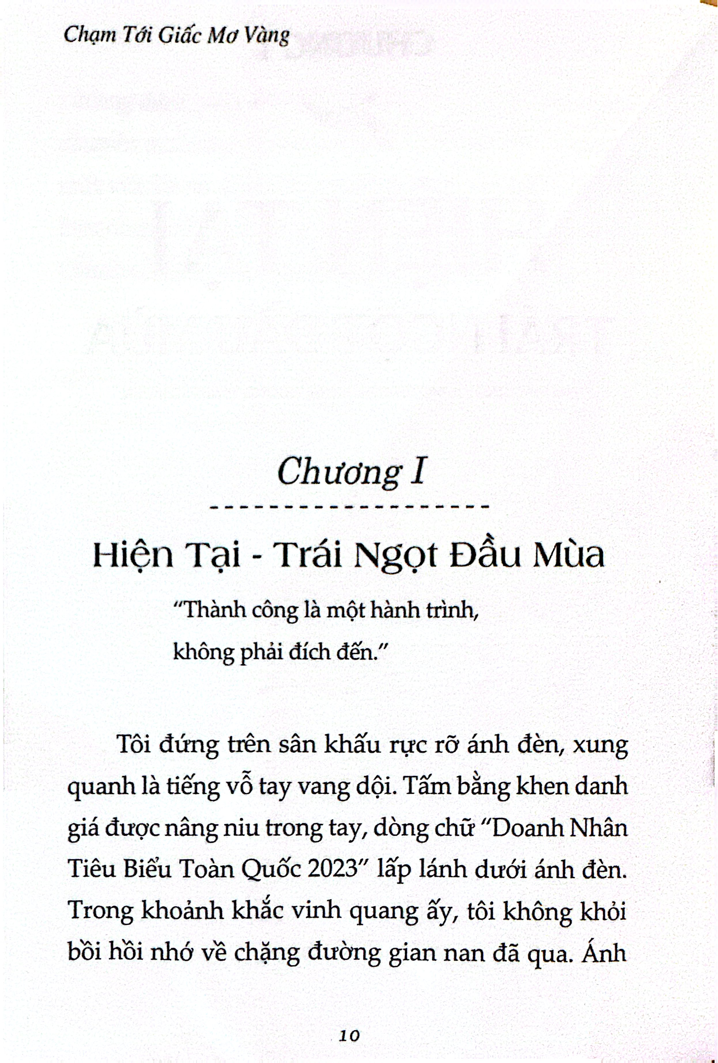 Chạm Tới Giấc Mơ Vàng