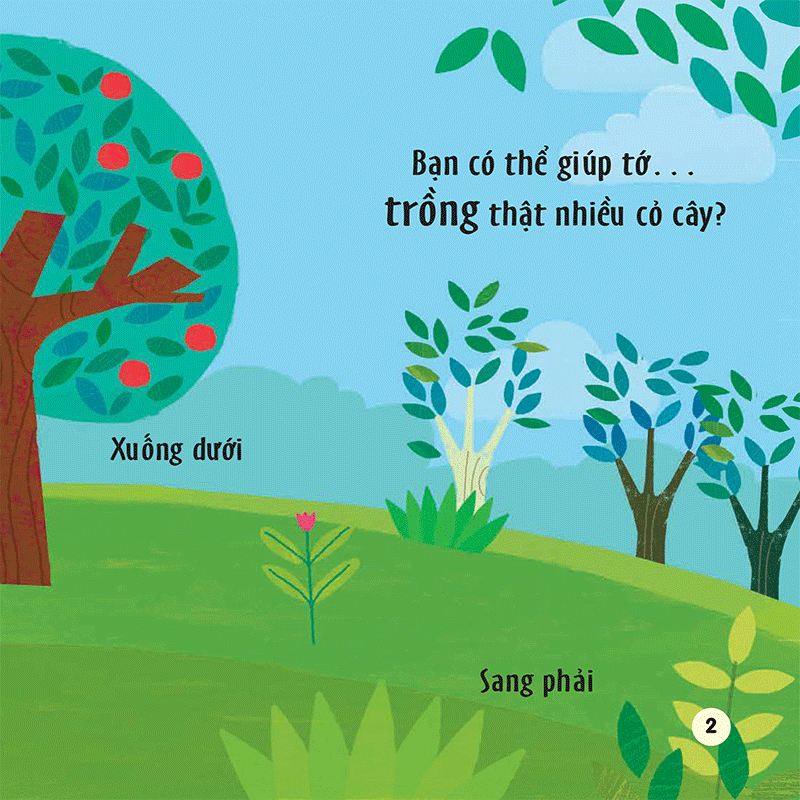 chạm và trượt - cây trồng lớn rồi kìa!