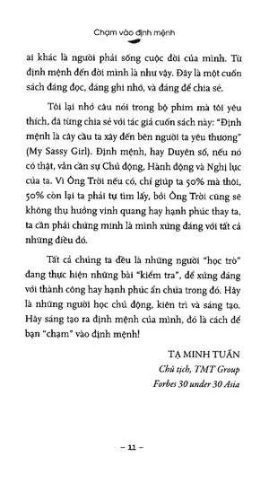chạm vào định mệnh