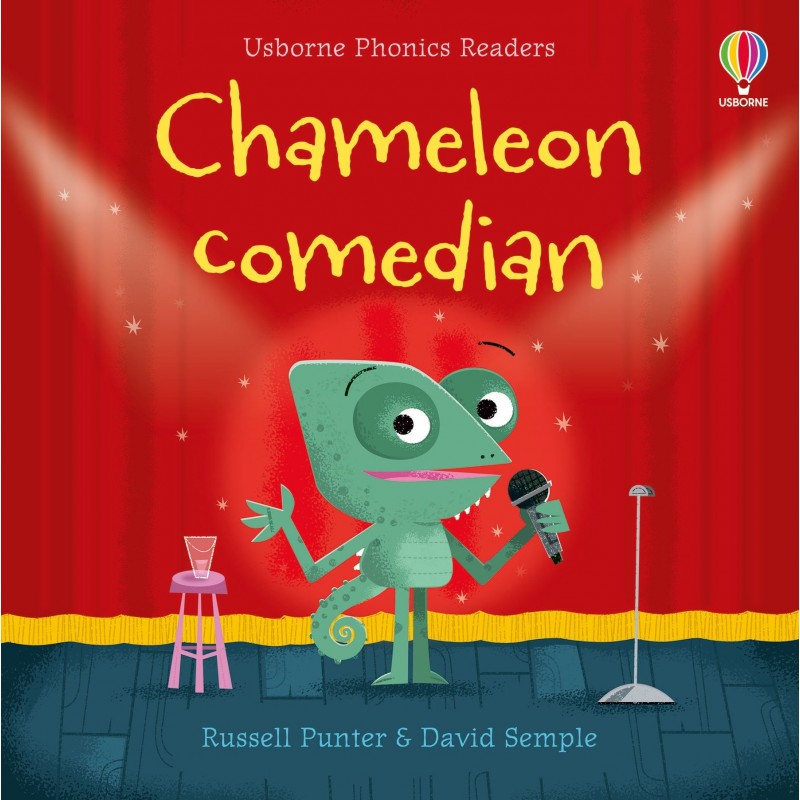 chameleon comedian (usborne phonics readers)