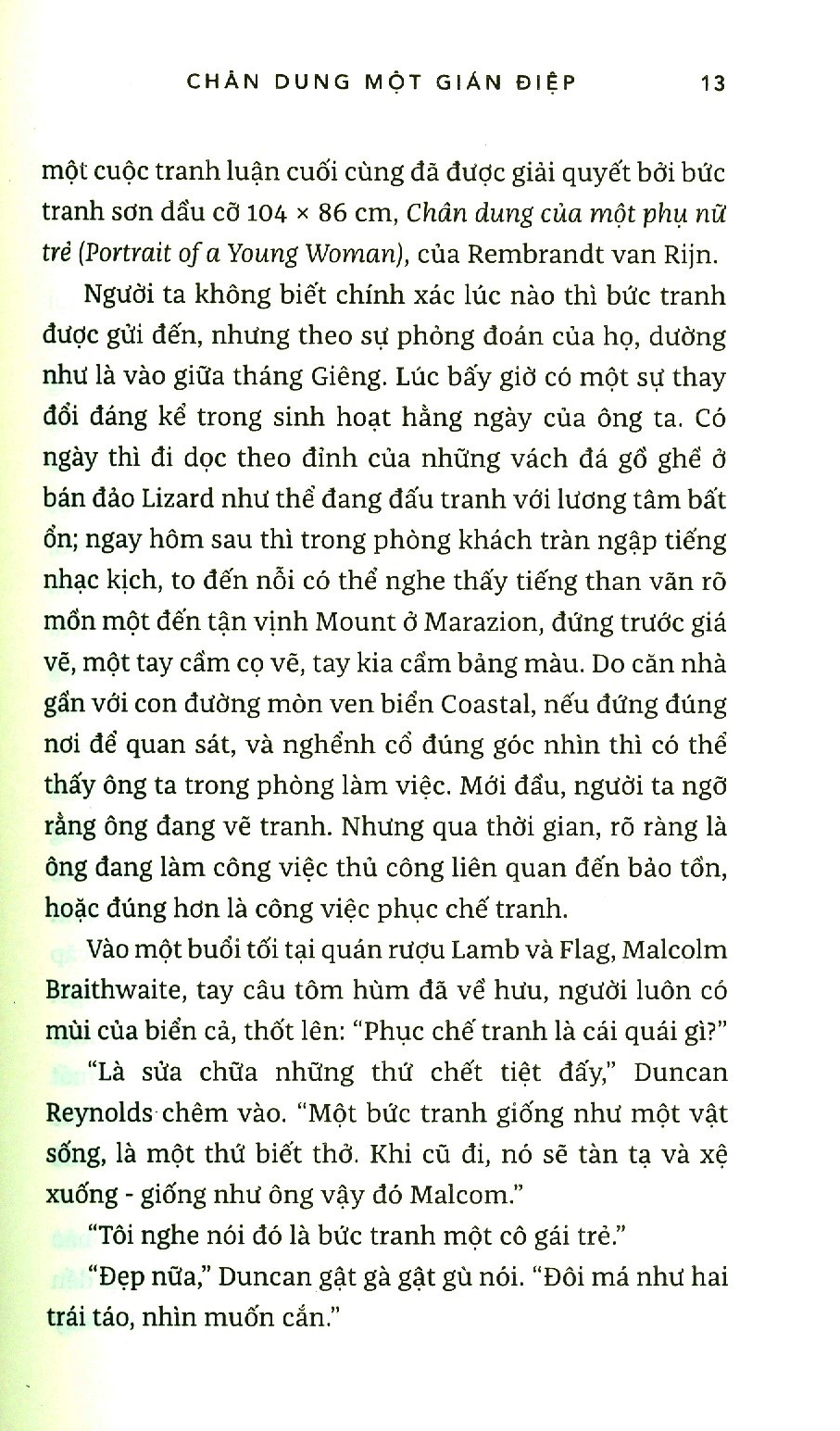 chân dung một gián điệp