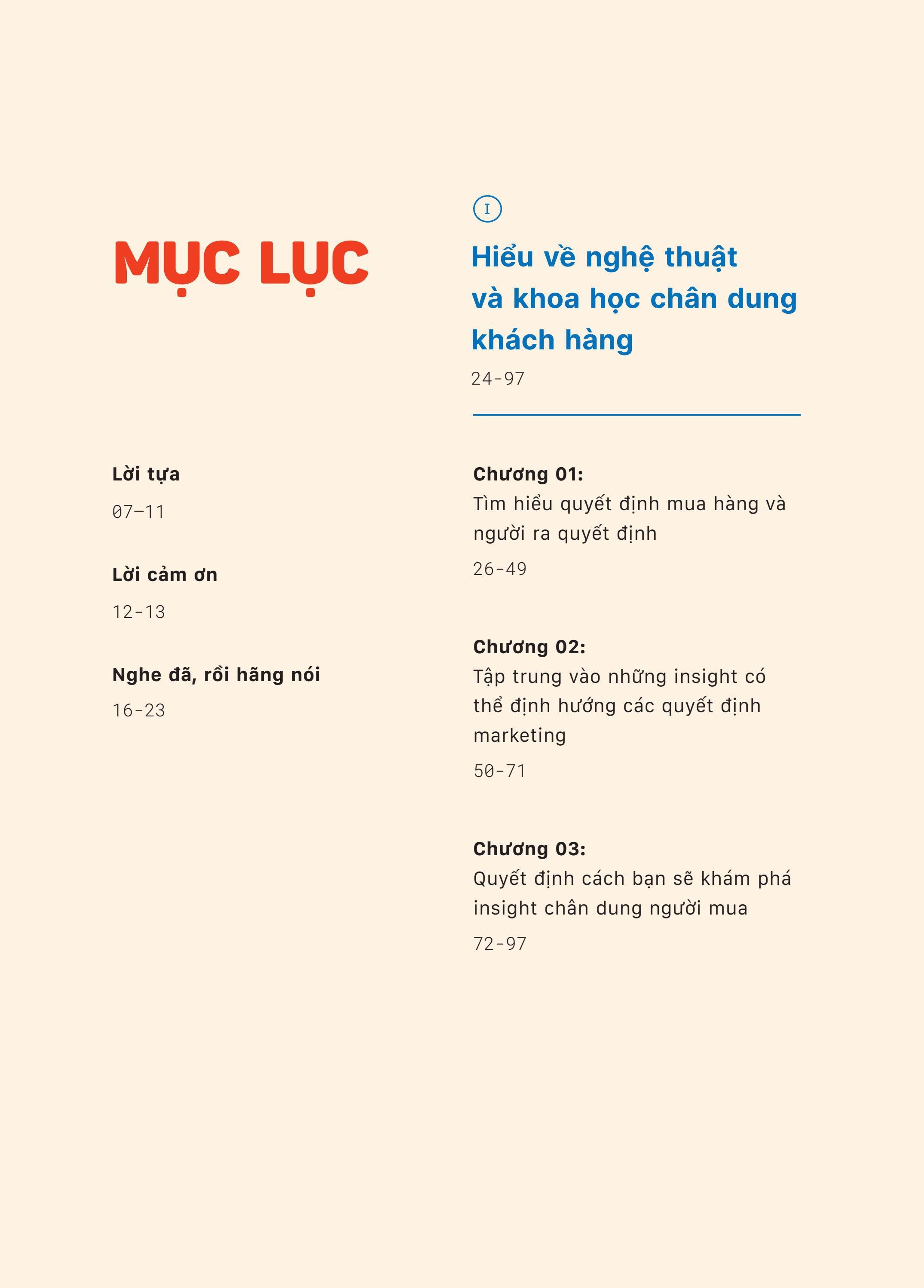chân dung thật - thấu hiểu khách hàng chỉ bằng những cuộc trò chuyện