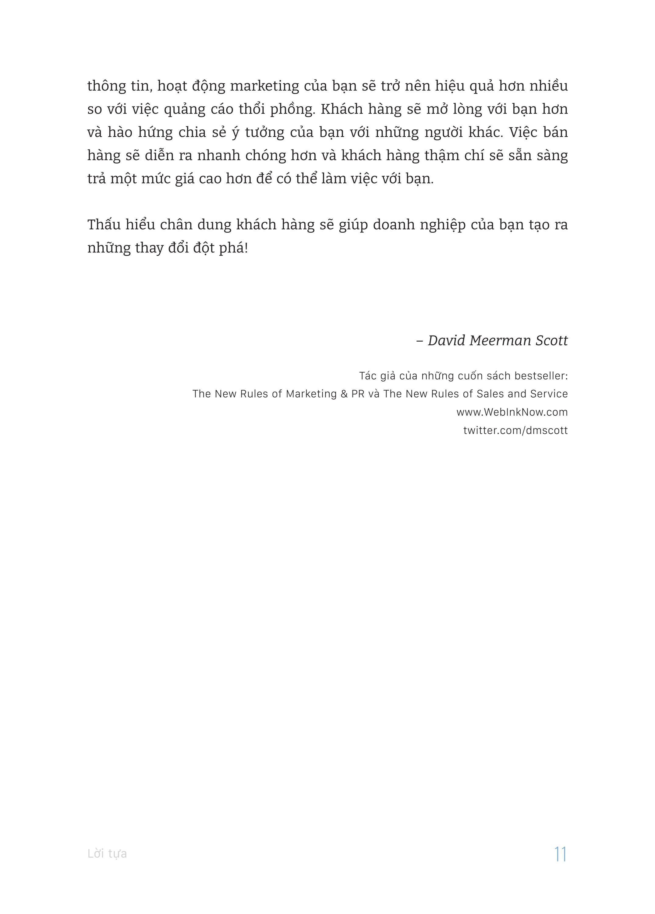 chân dung thật - thấu hiểu khách hàng chỉ bằng những cuộc trò chuyện