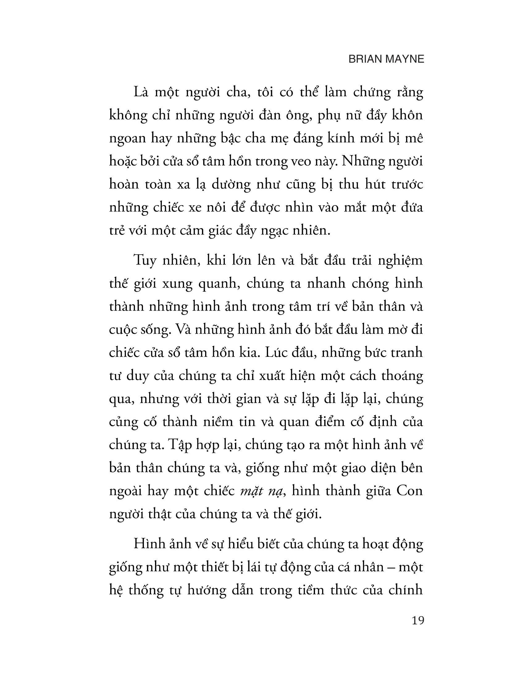 chân ngã và phàm ngã