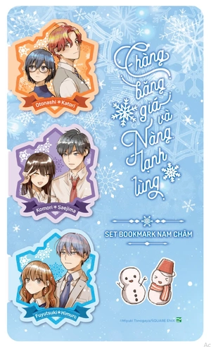 chàng băng giá và nàng lạnh lùng - tập 8 - bản đặc biệt - tặng kèm bookmark bông tuyết + card 3d + set 3 bookmark nam châm