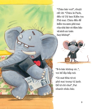 chẳng có gì đáng sợ - chỉ là chuột nhỏ thôi mà!