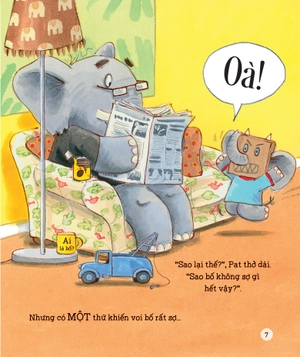 chẳng có gì đáng sợ - chỉ là chuột nhỏ thôi mà!