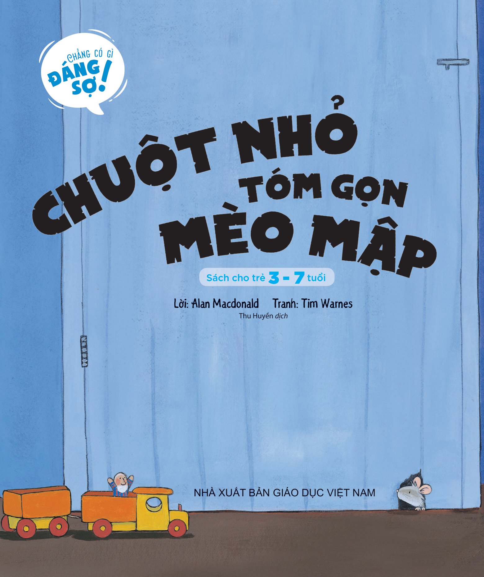 chẳng có gì đáng sợ - chuột nhỏ tóm gọn mèo mập