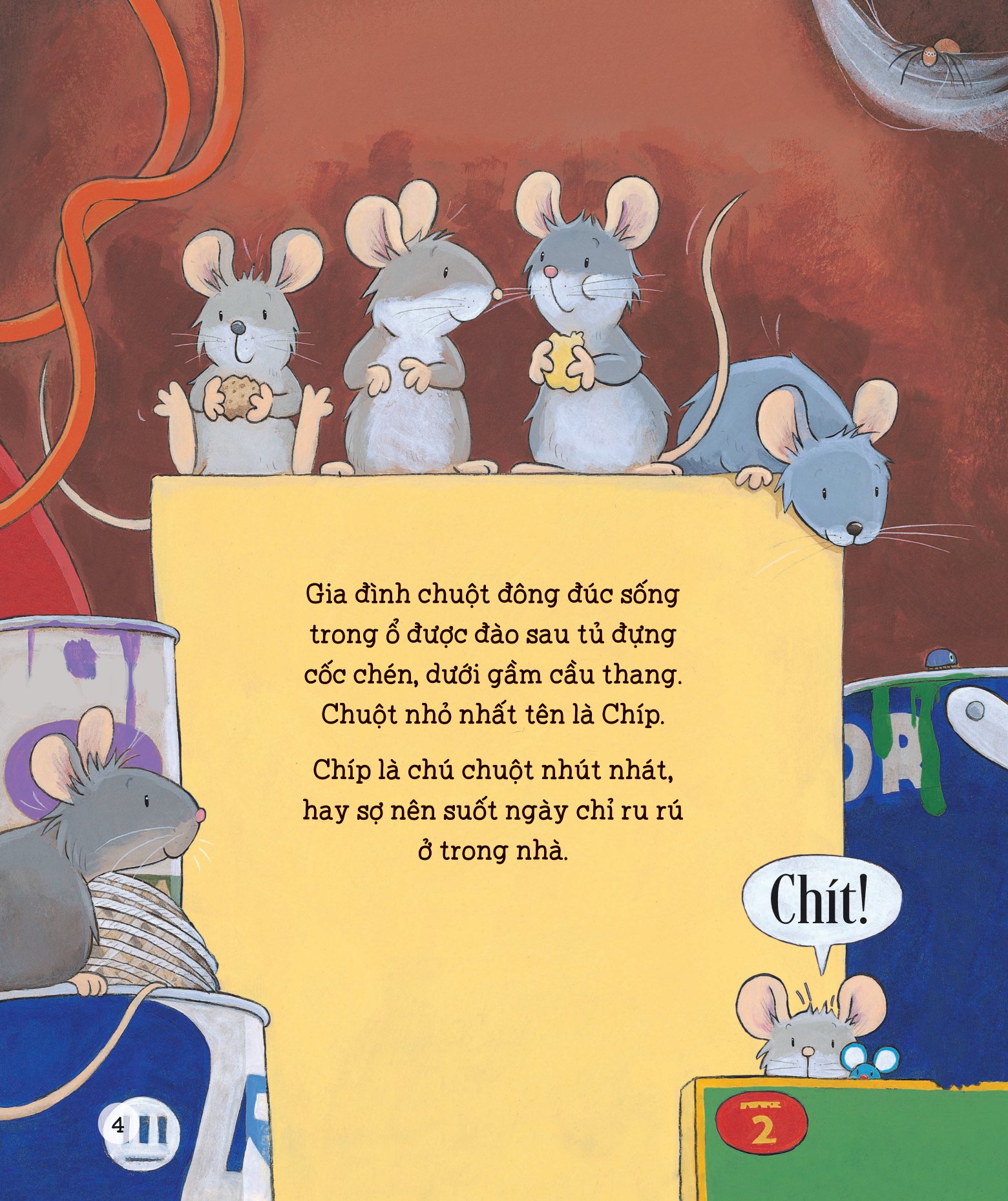 chẳng có gì đáng sợ - chuột nhỏ tóm gọn mèo mập