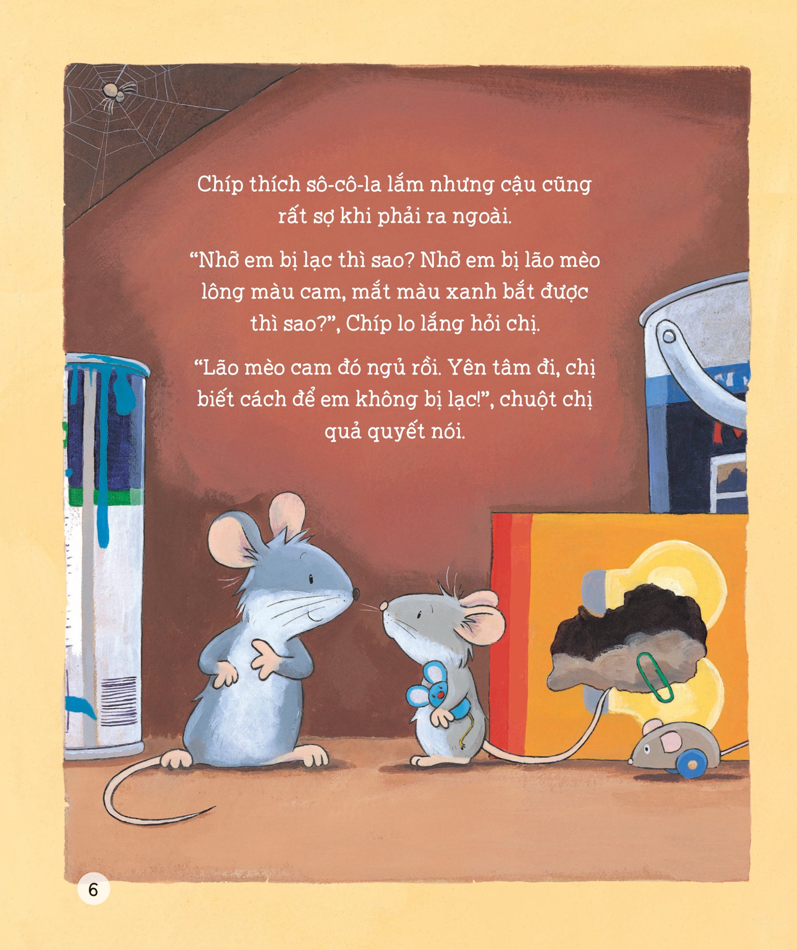 chẳng có gì đáng sợ - chuột nhỏ tóm gọn mèo mập