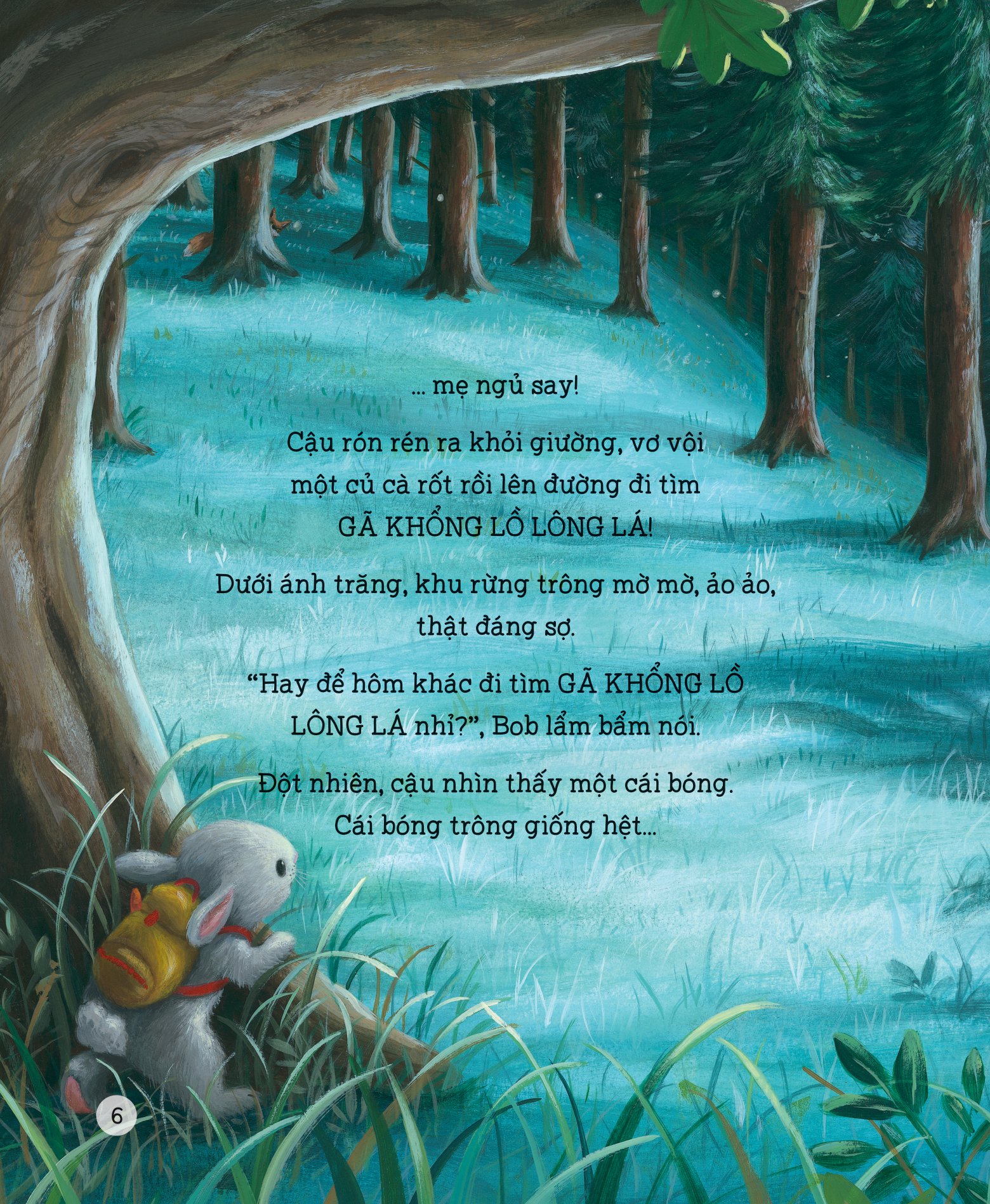 chẳng có gì đáng sợ - gã khổng lồ lông lá nhút nhát