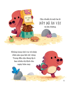 chẳng có gì đáng sợ - khủng long nhỏ không còn lo xa