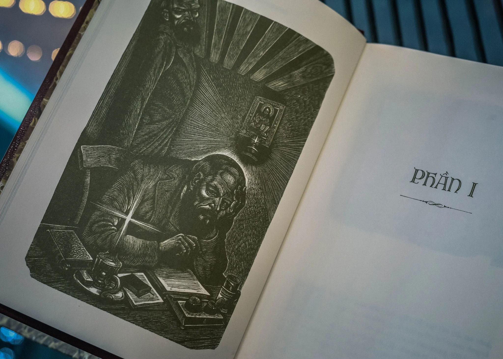 chàng ngốc - ấn bản giới hạn - bìa giấy vân da