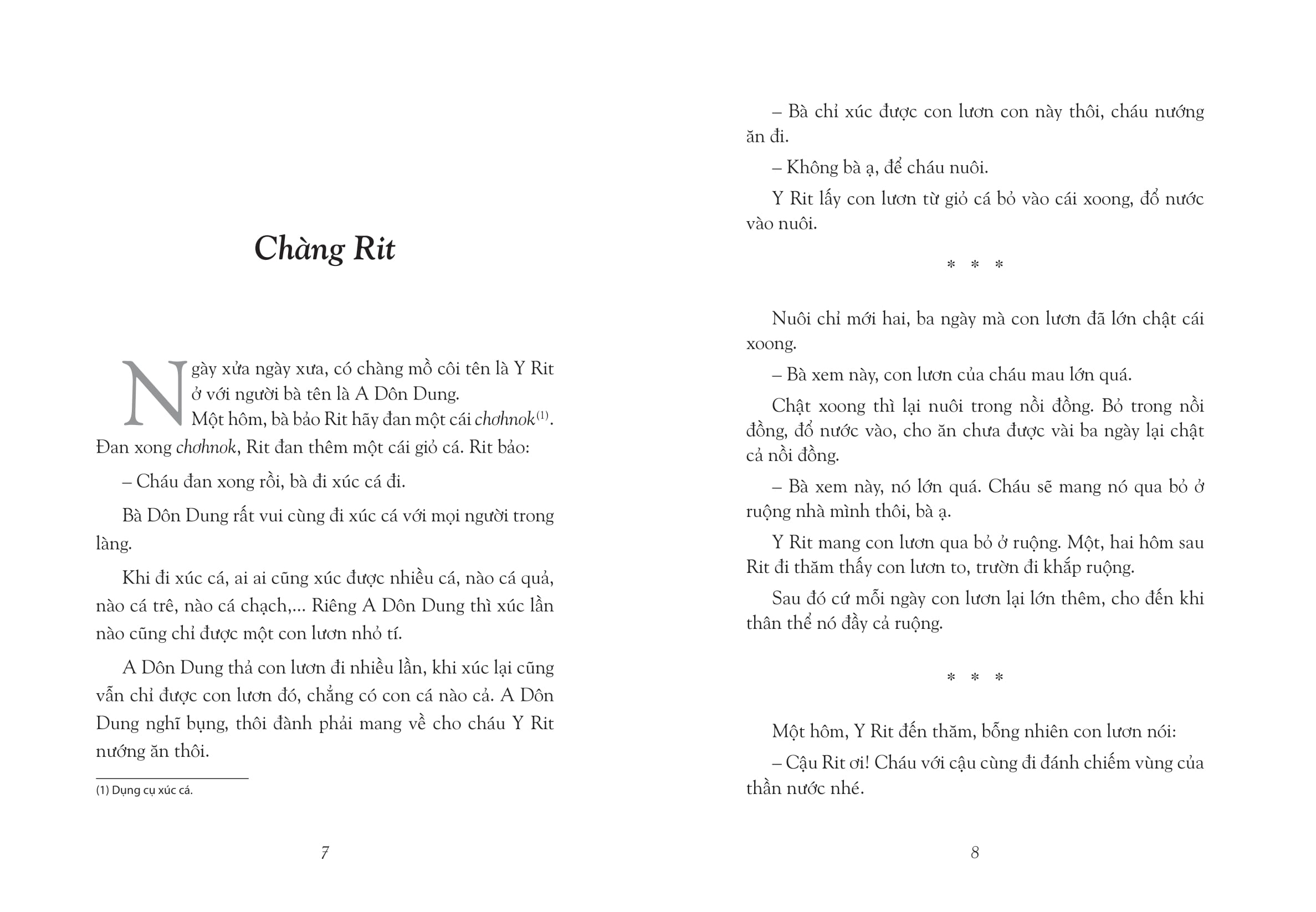 Chang Rit Duoc Quat Than - Truyen Co Jrai