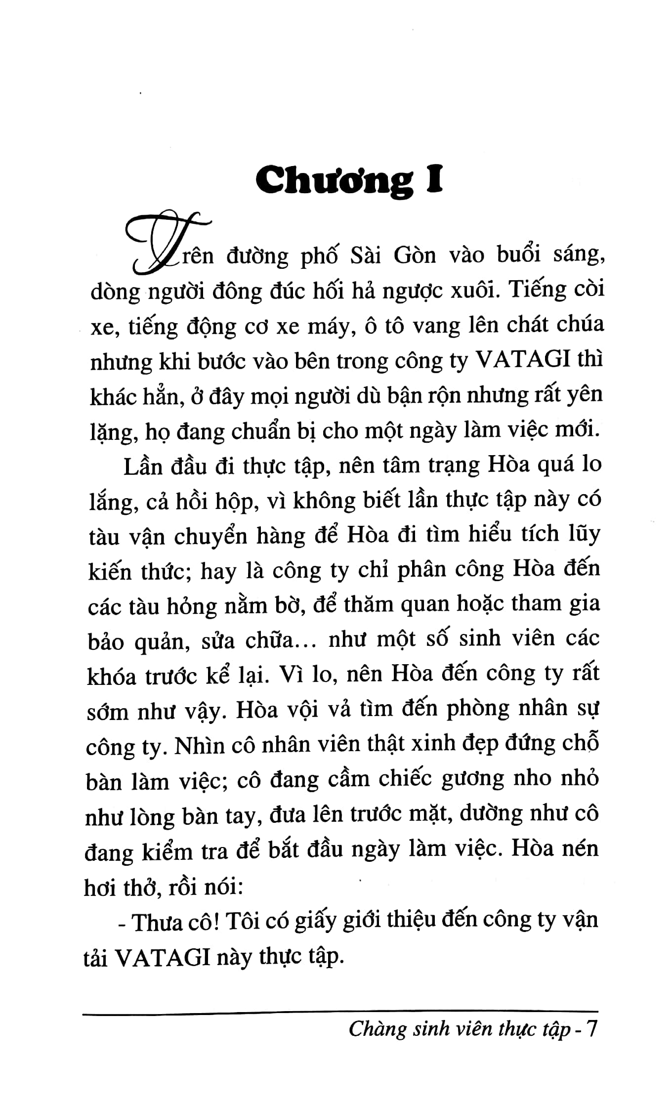 Chàng Sinh Viên Thực Tập
