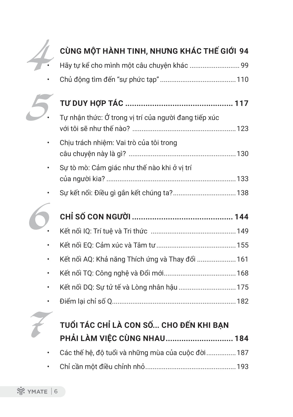 Chang So Doi Thu Manh Nhu Ho, Chi So Dong Doi Khong Nhu Minh