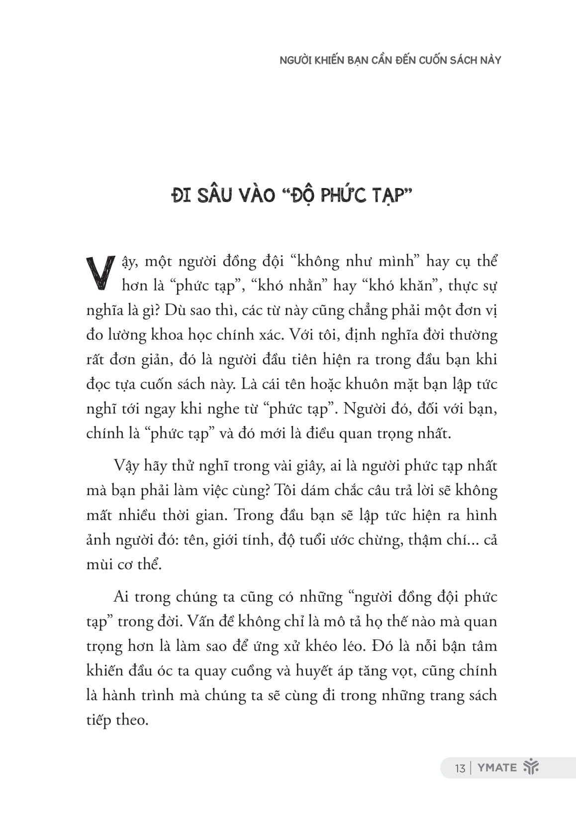 Chang So Doi Thu Manh Nhu Ho, Chi So Dong Doi Khong Nhu Minh