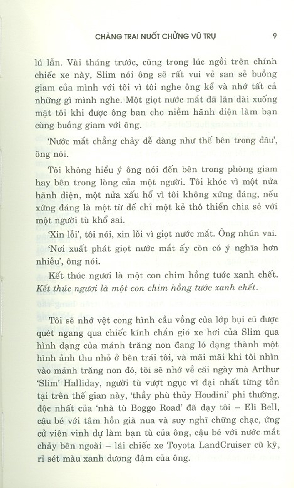 chàng trai nuốt chửng vũ trụ