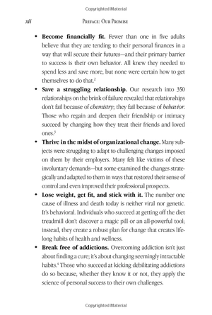 change anything (international): the new science of personal success