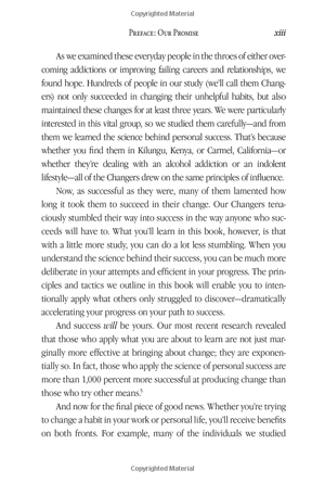 change anything (international): the new science of personal success