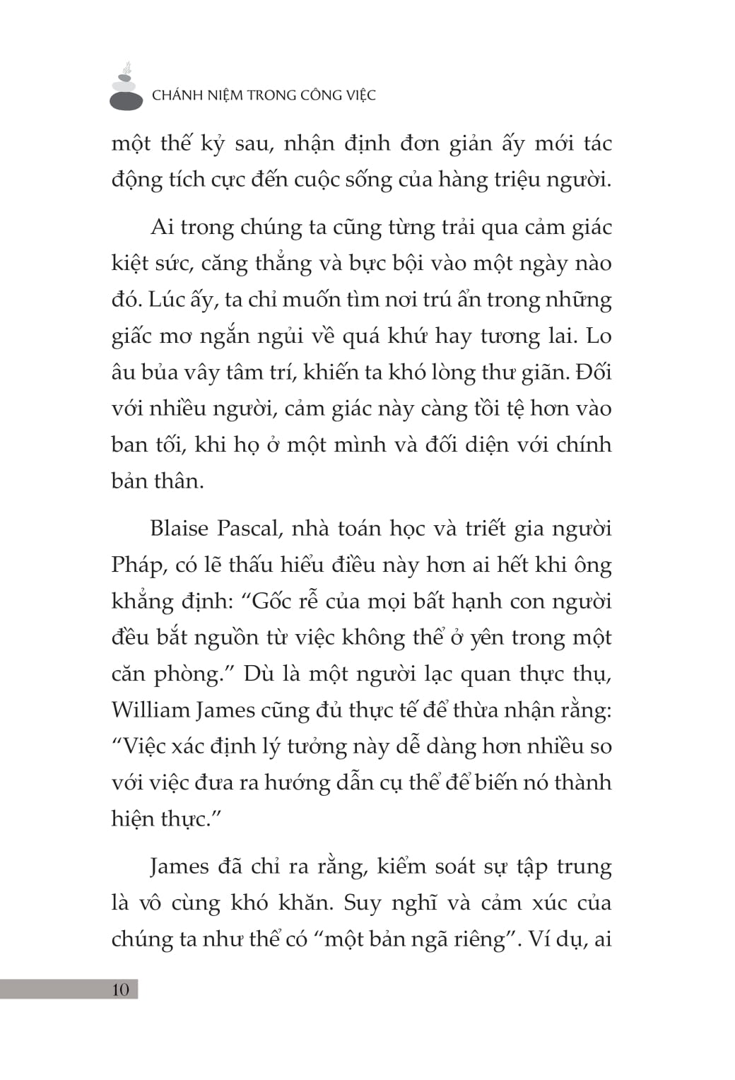 Chanh Niem Trong Cong Viec