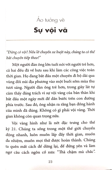 chánh niệm từng phút giây - bước chậm lại giữ hiện tại trong ta