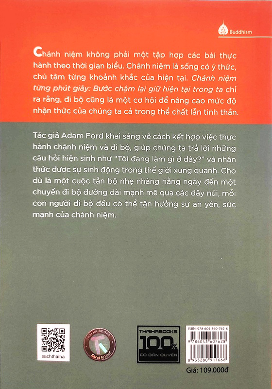 chánh niệm từng phút giây - bước chậm lại giữ hiện tại trong ta