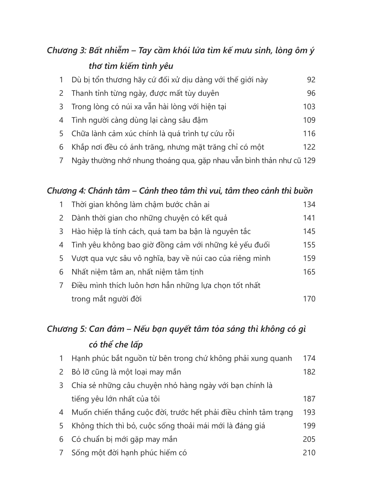 chánh tâm, chánh niệm - mọi việc xảy ra đều tốt với tôi