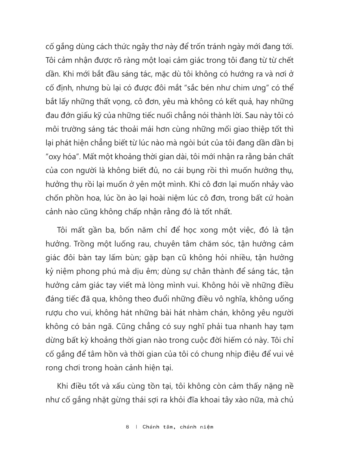 chánh tâm, chánh niệm - mọi việc xảy ra đều tốt với tôi