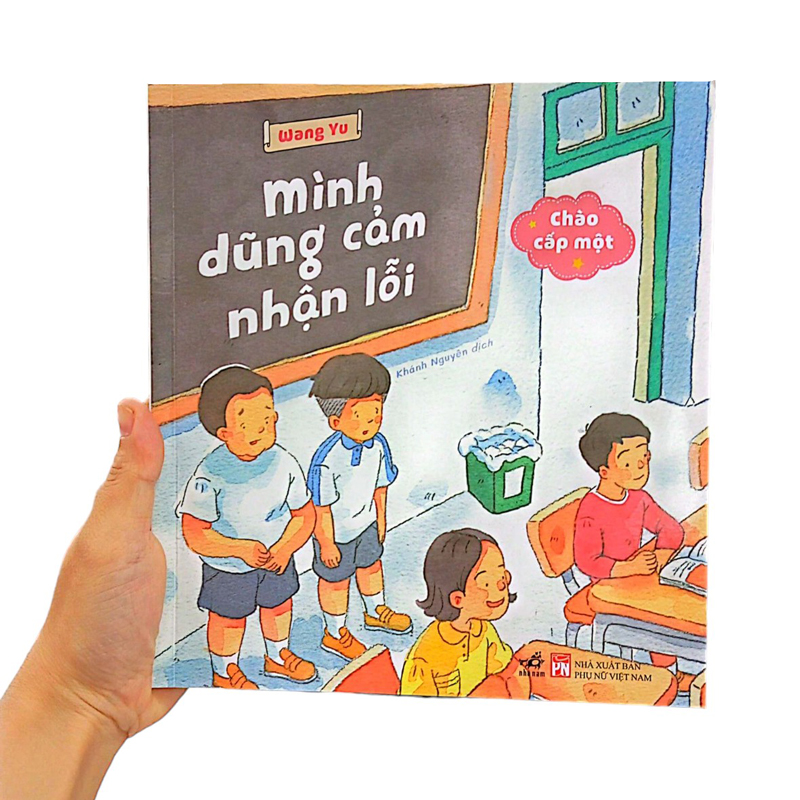 chào cấp một - mình dũng cảm nhận lỗi