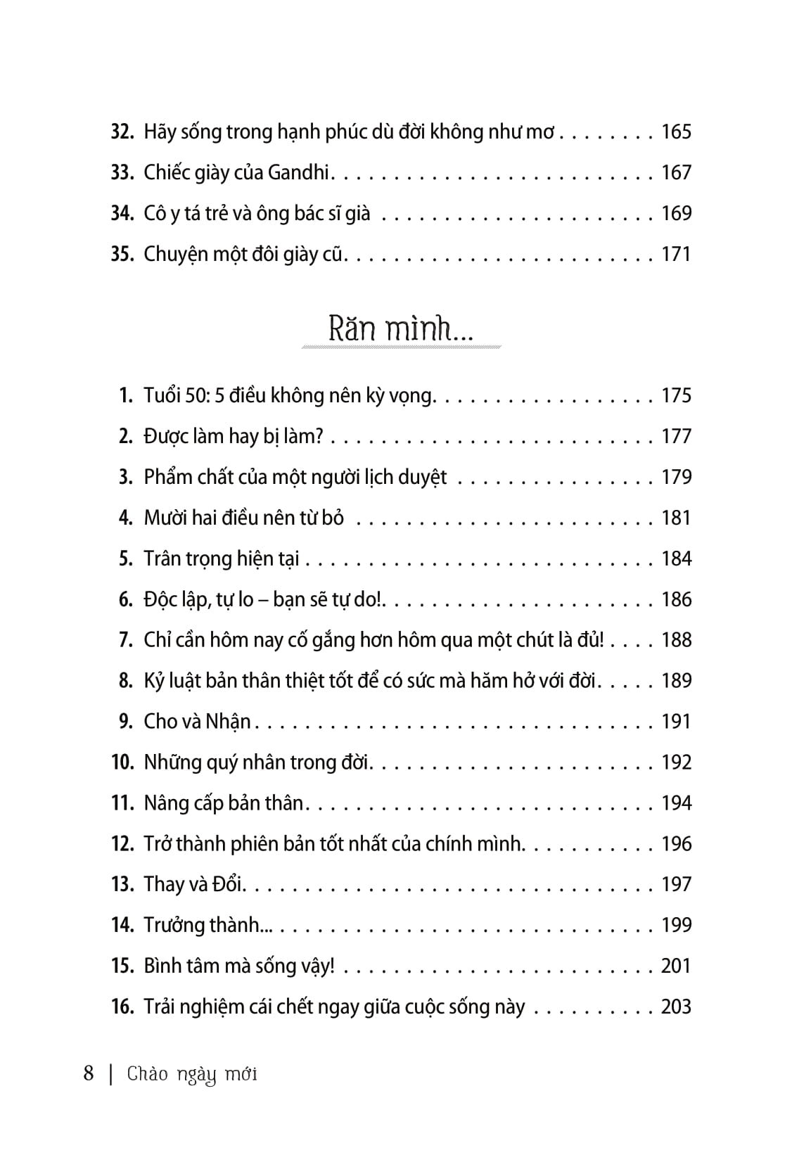 chào ngày mới - một đời đáng giá đừng sống qua loa