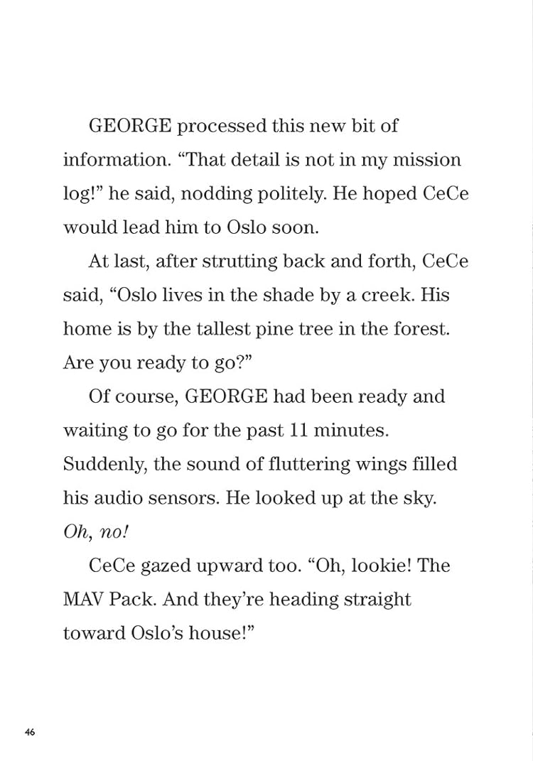 Chapter Book George The Flybot And The Golden Owl Of France