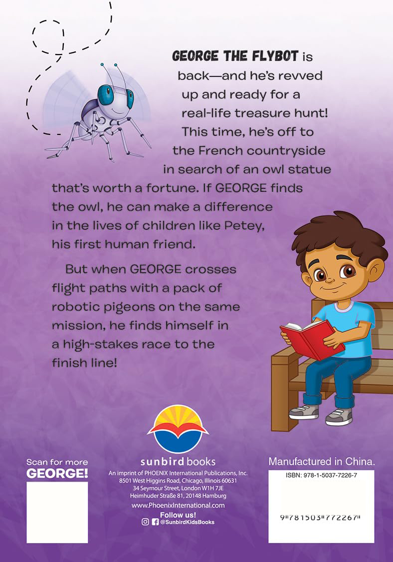 Chapter Book George The Flybot And The Golden Owl Of France