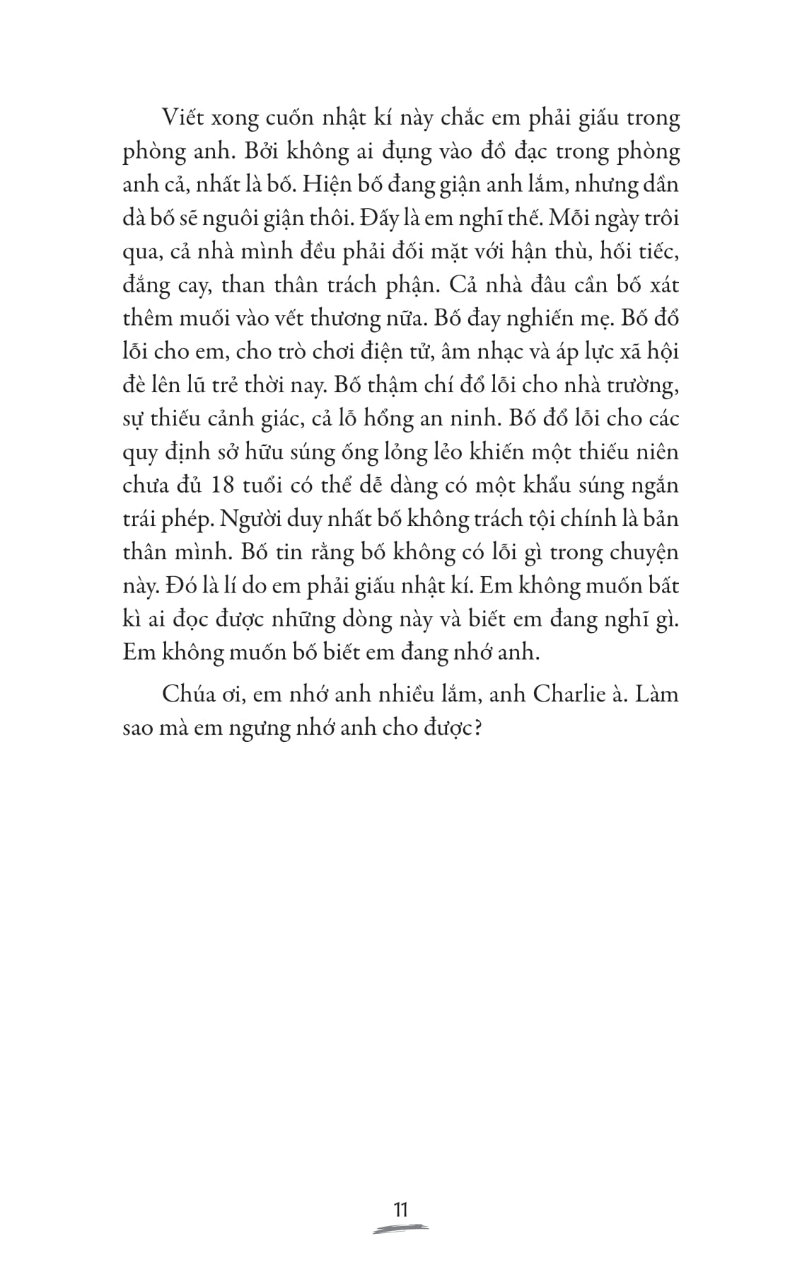 charlie thương nhớ